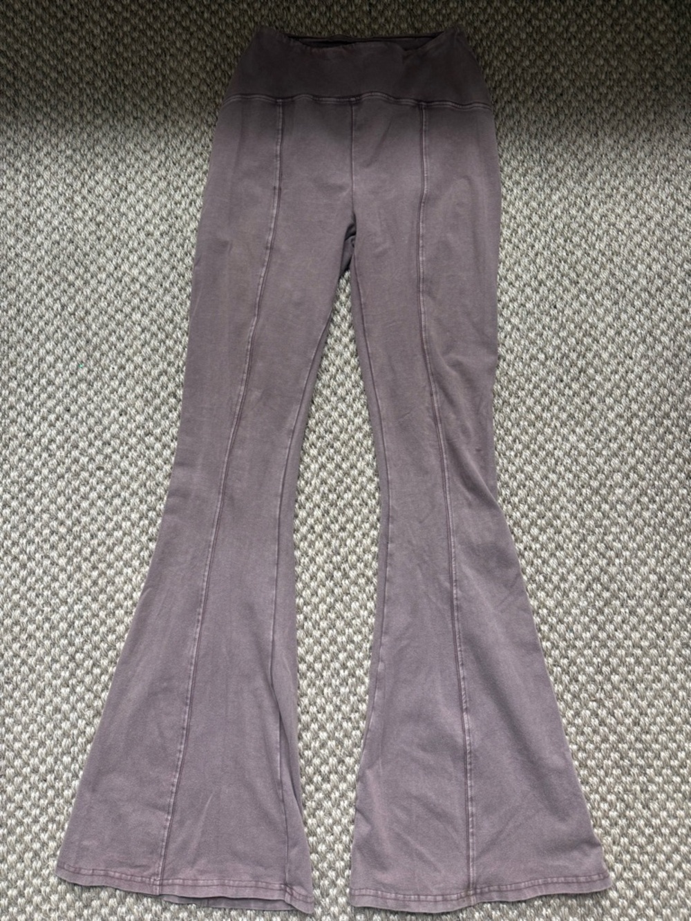 Out From Under Aria Seamed Flare Leg Pant Urban Outfitters Bell Bottom New XS